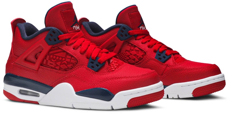 (Kanak-kanak) Air Jordan 4 Retro 'FIBA' 408452-617 Cheap (Kanak-kanak) Air Jordan 4 Retro 'FIBA' 408452-617