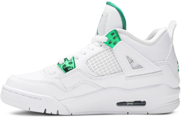 (大童) Air Jordan 4 復刻版 '綠色金屬' 408452-113 Lookbook (大童) Air Jordan 4 復刻版 '綠色金屬' 408452-113