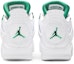 Shop (大童) Air Jordan 4 復刻版 '綠色金屬' 408452-113