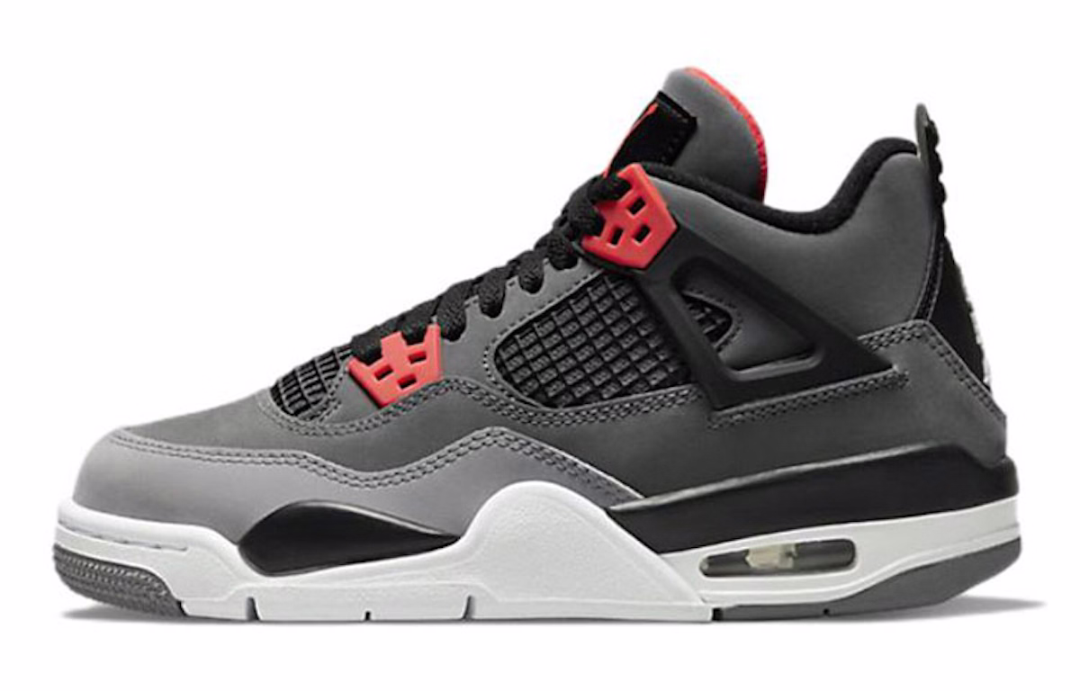 (Grade School) Air Jordan 4 Retro 'Infrared' 408452-061