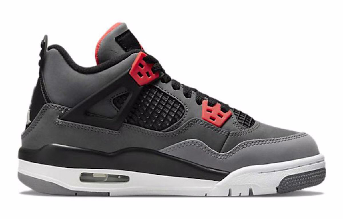 (Grade School) Air Jordan 4 Retro 'Infrared' 408452-061