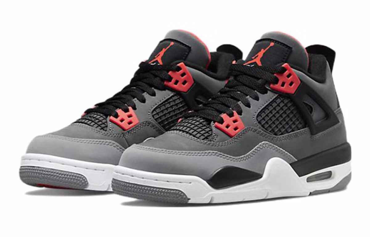 (Grade School) Air Jordan 4 Retro 'Infrared' 408452-061
