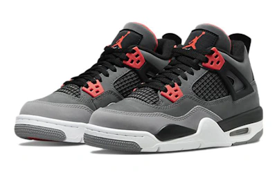 (Grade School) Air Jordan 4 Retro 'Infrared' 408452-061