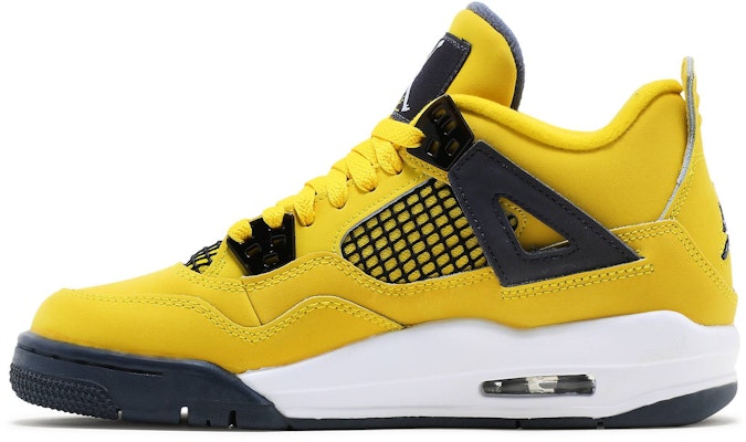 (Grade School) Air Jordan 4 Retro 'Lightning' 2021 408452-700 Lookbook (Grade School) Air Jordan 4 Retro 'Lightning' 2021 408452-700