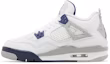 Lookbook (Kanak-kanak) Air Jordan 4 Retro 'Midnight Navy' 408452-140