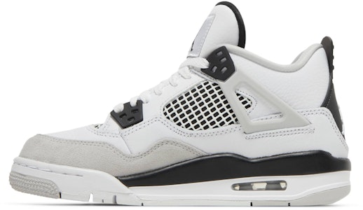 (大童款) Air Jordan 4 复刻版 '军用黑' 408452-111 Lookbook (大童款) Air Jordan 4 复刻版 '军用黑' 408452-111