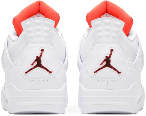 (小童款) Air Jordan 4 复古 '橙色金属' 408452-118 Details for (小童款) Air Jordan 4 复古 '橙色金属' 408452-118