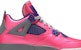 (Sekolah Rendah) Air Jordan 4 Retro 'Pink Foil' 487724-607