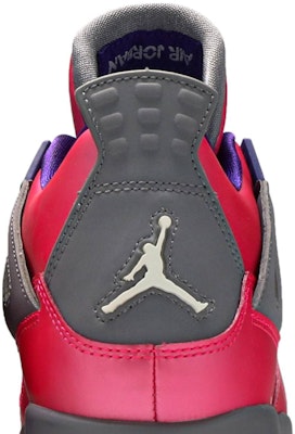 GS エアジョーダン4 レトロ "ピンクフォイル" 487724-607 Sizing GS エアジョーダン4 レトロ "ピンクフォイル" 487724-607