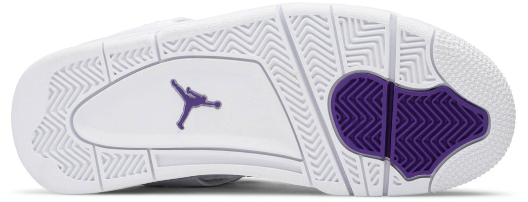 (小學)Air Jordan 4 復刻版「紫金屬」408452-115 Shop (小學)Air Jordan 4 復刻版「紫金屬」408452-115