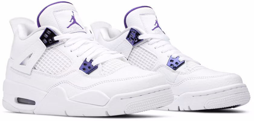 (小學)Air Jordan 4 復刻版「紫金屬」408452-115 Cheap (小學)Air Jordan 4 復刻版「紫金屬」408452-115