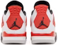 Details for (Kanak-Kanak) Air Jordan 4 Retro 'Red Cement' 408452-161