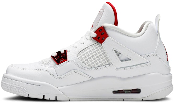 (Grade School) Air Jordan 4 Retro 'Red Metallic' 408452-112 Lookbook (Grade School) Air Jordan 4 Retro 'Red Metallic' 408452-112