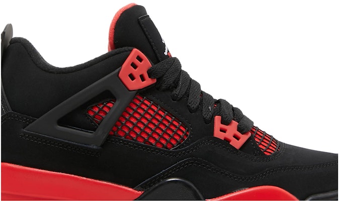 (Grade School) Air Jordan 4 Retro 'Red Thunder' 408452-016 Order (Grade School) Air Jordan 4 Retro 'Red Thunder' 408452-016