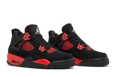 (Grade School) Air Jordan 4 Retro 'Red Thunder' 408452-016