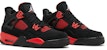 (Kanak-Kanak) Air Jordan 4 Retro 'Red Thunder' 408452-016