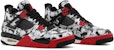 Kasut Air Jordan 4 Retro 'Tattoo' (Grade School) 2018 BV7451-006