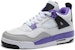 (Kanak-Kanak) Air Jordan 4 Retro 'Ultraviolet' 487724-108