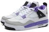 Shop (Kanak-Kanak) Air Jordan 4 Retro 'Ultraviolet' 487724-108