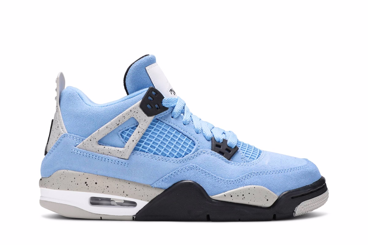 (Grade School) Air Jordan 4 Retro 'University Blue' 408452-400