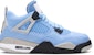 (Kanak-Kanak) Air Jordan 4 Retro 'University Blue' 408452-400