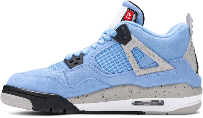 (Grade School) Air Jordan 4 Retro 'University Blue' 408452-400 Lookbook (Grade School) Air Jordan 4 Retro 'University Blue' 408452-400
