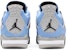 (Kanak-Kanak) Air Jordan 4 Retro 'University Blue' 408452-400
