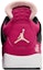 Sizing (Kanak-Kanak) Air Jordan 4 Retro 'Voltage Cherry' 487724-601