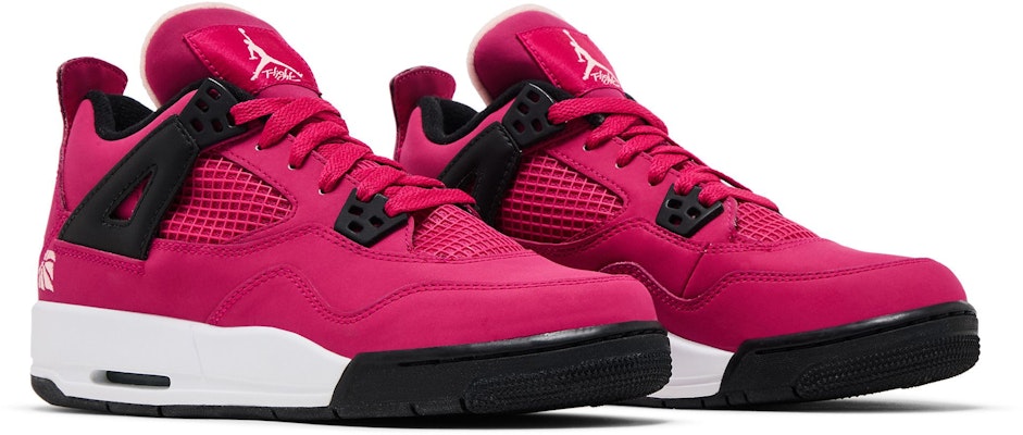 (Kanak-Kanak) Air Jordan 4 Retro 'Voltage Cherry' 487724-601 Cheap (Kanak-Kanak) Air Jordan 4 Retro 'Voltage Cherry' 487724-601