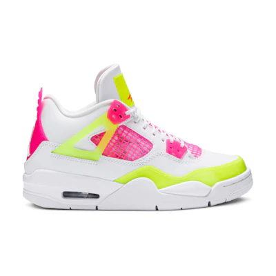 (GS) Jordan 4 Retro 'White Lemon Pink'