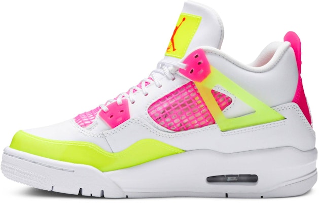 (Grade School) Air Jordan 4 Retro 'White Lemon Pink' CV7808-100 Lookbook (Grade School) Air Jordan 4 Retro 'White Lemon Pink' CV7808-100