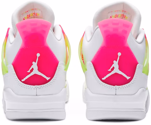 (Grade School) Air Jordan 4 Retro 'White Lemon Pink' CV7808-100 Details for (Grade School) Air Jordan 4 Retro 'White Lemon Pink' CV7808-100