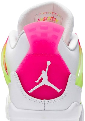 (Grade School) Air Jordan 4 Retro 'White Lemon Pink' CV7808-100 Sizing (Grade School) Air Jordan 4 Retro 'White Lemon Pink' CV7808-100