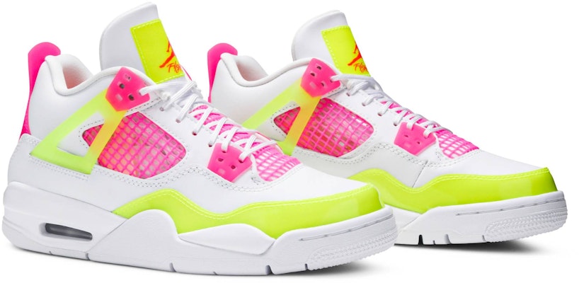 (Grade School) Air Jordan 4 Retro 'White Lemon Pink' CV7808-100 Cheap (Grade School) Air Jordan 4 Retro 'White Lemon Pink' CV7808-100