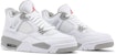(Kanak-Kanak) Air Jordan 4 Retro 'White Oreo' DJ4699-100