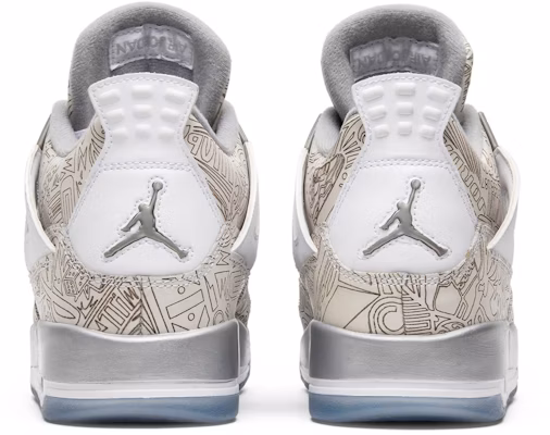 (大童款) Air Jordan 4 复刻BG '30周年激光' 705334-105 Details for (大童款) Air Jordan 4 复刻BG '30周年激光' 705334-105
