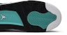 (Kanak-Kanak) Air Jordan 4 Retro BG 'Teal' 705330-330