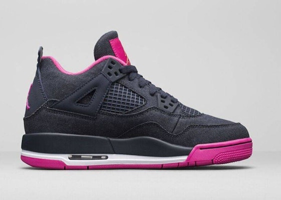 (小學版) Air Jordan 4 Retro GG '丹寧' 487724-408 Lookbook (小學版) Air Jordan 4 Retro GG '丹寧' 487724-408