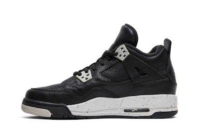(Grade School) Air Jordan 4 Retro LS 2015 'Oreo' 408452-003