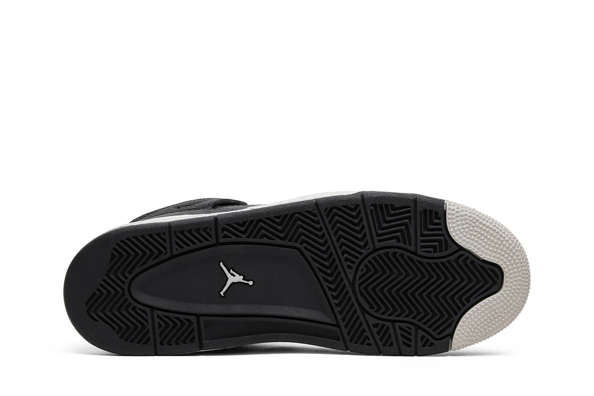 (Grade School) Air Jordan 4 Retro LS 2015 'Oreo' 408452-003