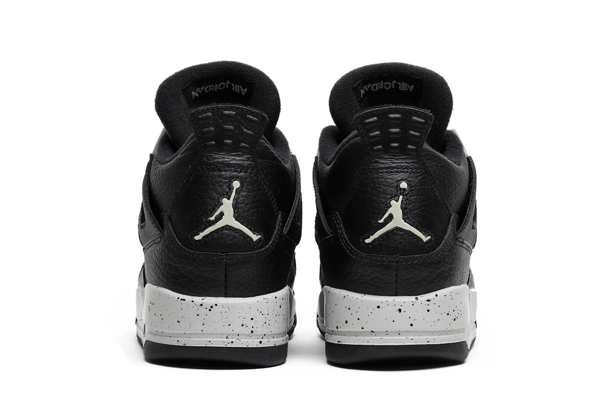 (Grade School) Air Jordan 4 Retro LS 2015 'Oreo' 408452-003