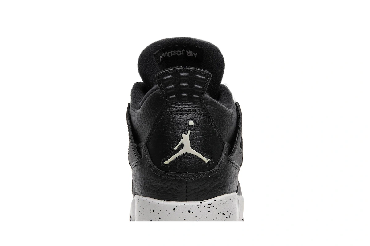 (Grade School) Air Jordan 4 Retro LS 2015 'Oreo' 408452-003