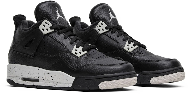(Grade School) Air Jordan 4 Retro LS 2015 'Oreo' 408452-003 Cheap (Grade School) Air Jordan 4 Retro LS 2015 'Oreo' 408452-003