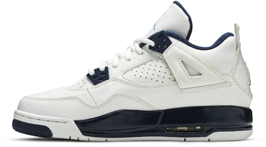 (Sekolah Dasar) Air Jordan 4 Retro LS 'Columbia' 408452-107 Lookbook (Sekolah Dasar) Air Jordan 4 Retro LS 'Columbia' 408452-107