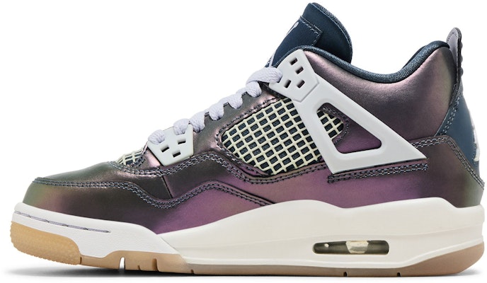 (Sekolah Dasar) Air Jordan 4 Retro Monsoon Biru BQ9043-400 Lookbook (Sekolah Dasar) Air Jordan 4 Retro Monsoon Biru BQ9043-400
