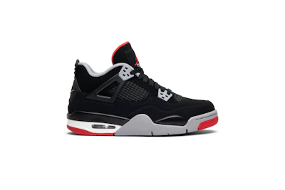 (Grade School) Air Jordan 4 Retro OG 'Bred' 2019 408452-060