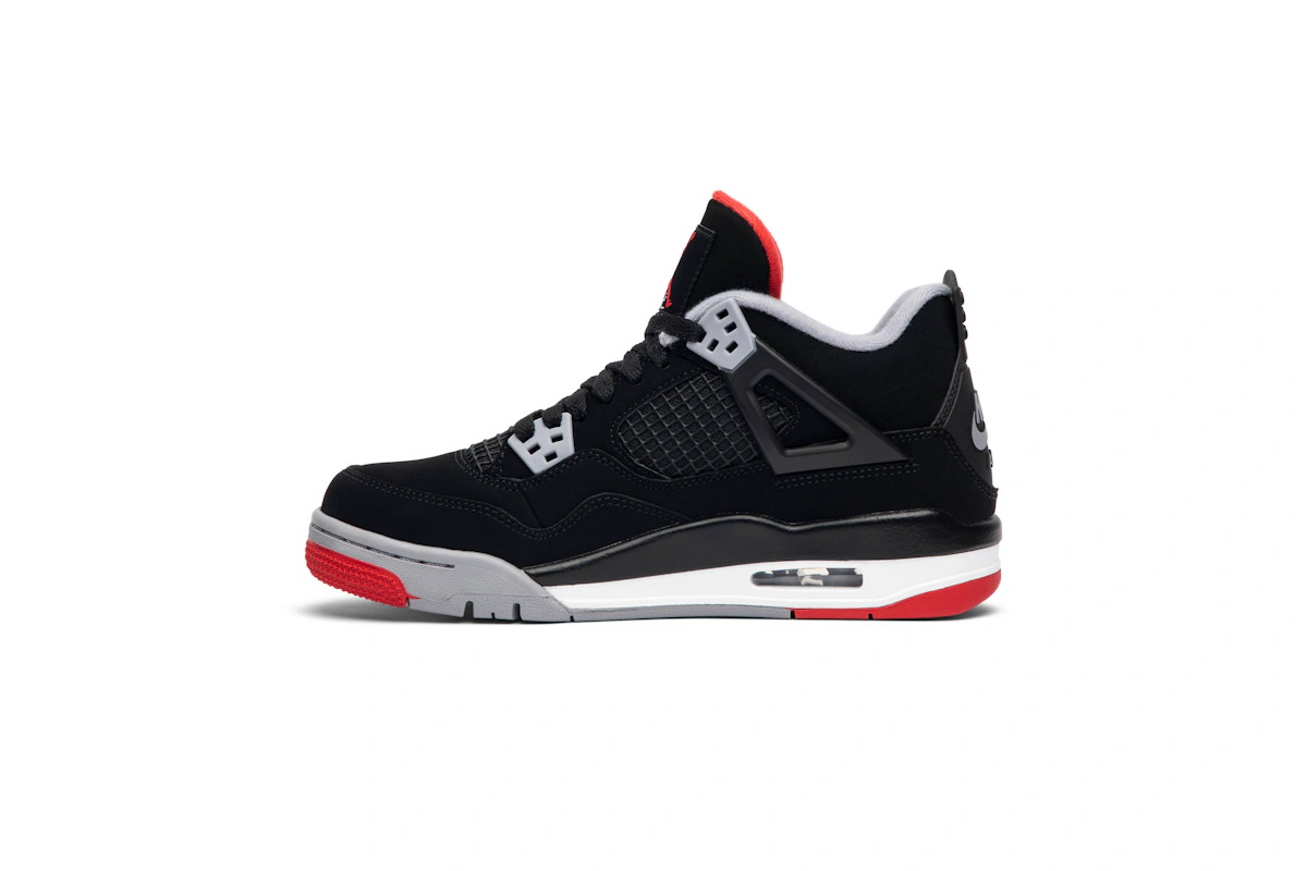 (Grade School) Air Jordan 4 Retro OG 'Bred' 2019 408452-060