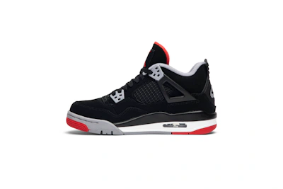 (Grade School) Air Jordan 4 Retro OG 'Bred' 2019 408452-060