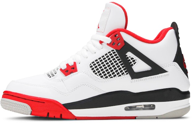 (Grade School) Air Jordan 4 Retro OG 'Fire Red' 2020 408452-160 Lookbook (Grade School) Air Jordan 4 Retro OG 'Fire Red' 2020 408452-160