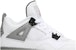 (Kanak-Kanak) Air Jordan 4 Retro OG BG 2016 'White Cement' Putih Kelabu 836016-192